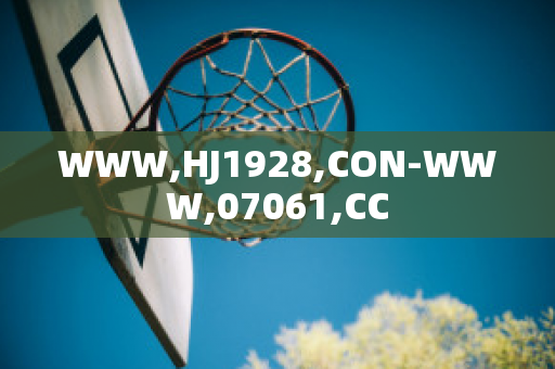 WWW,HJ1928,CON-WWW,07061,CC